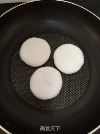芝芯豆沙糯面饼的做法步骤：12