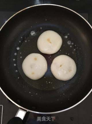 芝芯豆沙糯面饼的做法步骤：14