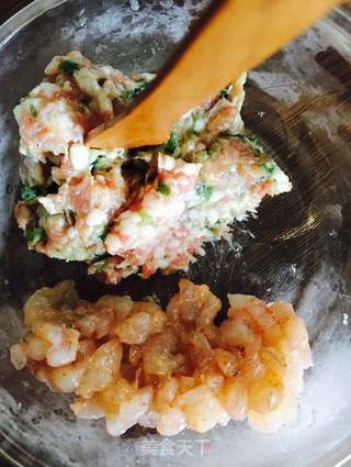 虾仁小馄饨的做法步骤:3