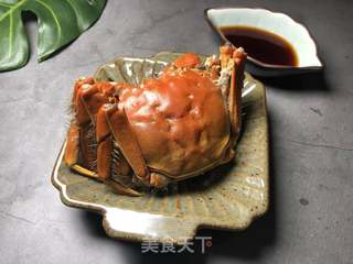 【兔子爱厨房·中秋家宴】啤酒蒸大闸蟹的做法步骤：7