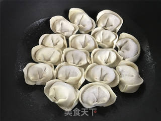 油煎馄饨的做法步骤:7
