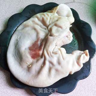 香辣拌猪肚的做法步骤:4