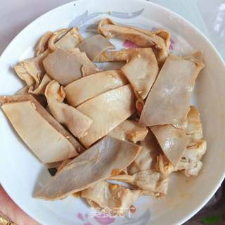 香辣拌猪肚的做法步骤:9