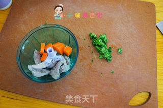 蔬菜肉末煎米饼的做法步骤:2