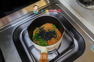 蔬菜肉末煎米饼的做法步骤:5