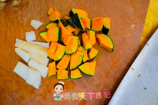 11个月以上辅食南瓜山药软烂饭的做法步骤:3