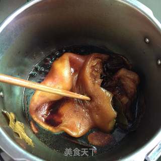 香卤猪耳朵的做法步骤:6