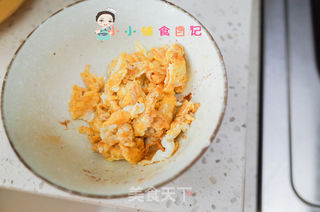 玉米肉末炒蛋饭的做法步骤:6
