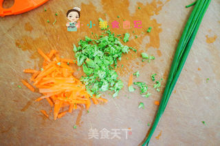 10个月以上辅食肉末蔬菜玉子烧的做法步骤:3