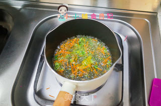 10个月以上辅食肉末蔬菜玉子烧的做法步骤:4
