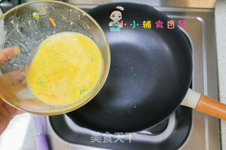 10个月以上辅食肉末蔬菜玉子烧的做法步骤:8