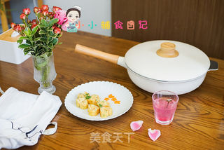 10个月以上辅食肉末蔬菜玉子烧的做法步骤:17