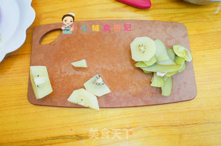 9个月以上辅食快手火龙果松饼的做法步骤:10
