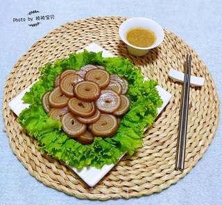 #自制零食#卤金钱猪皮的做法步骤:10