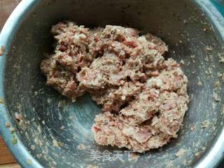 小油菜鲜蘑肉圆汤的做法步骤:7