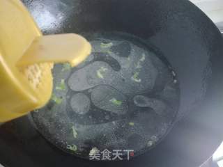 小油菜鲜蘑肉圆汤的做法步骤:13
