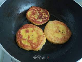 发面南瓜豆沙饼的做法步骤：13