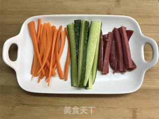 黄梅酱粢饭团的做法步骤:4