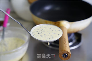 芝士芝麻蛋饼的做法步骤：5