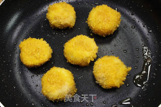 【宝宝辅食】满口香酥的山药饼的做法步骤:11