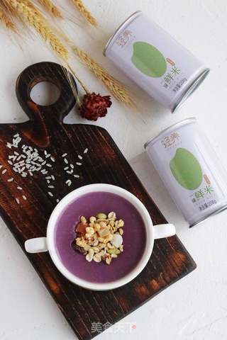 紫薯燕麦米糊的做法步骤:14