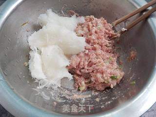 萝卜丝煎饺的做法步骤:3
