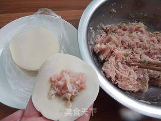 萝卜丝煎饺的做法步骤:4