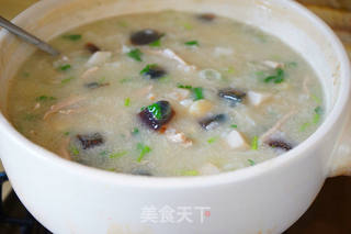 干贝皮蛋瘦肉粥的做法步骤:13