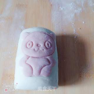 熊猫馒头的做法步骤:6