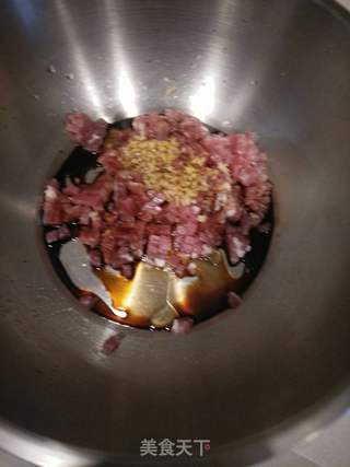 甘蓝肉包的做法步骤:3