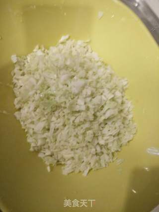 甘蓝肉包的做法步骤:5
