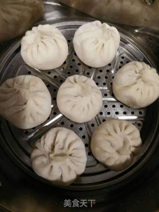 甘蓝肉包的做法步骤:13