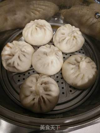 甘蓝肉包的做法步骤:15