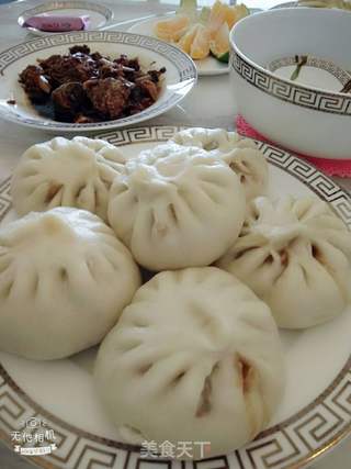甘蓝肉包的做法步骤:16