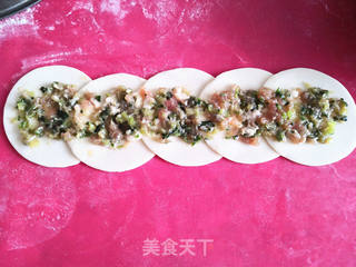 玫瑰煎饺的做法步骤:2