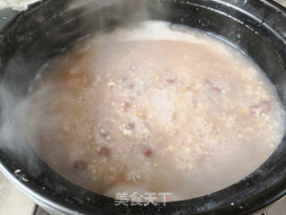 红豆薏米杂粮粥的做法步骤:6