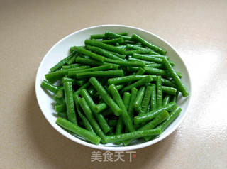 凉拌豆角的做法步骤:6