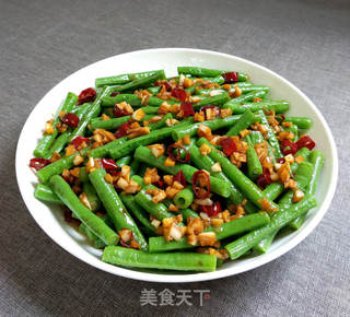 凉拌豆角的做法步骤:8