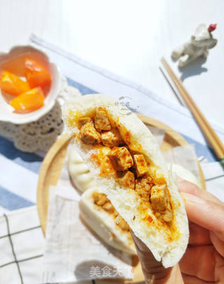 麻婆豆腐包子的做法步骤:23
