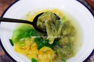彩色云吞的做法步骤:20