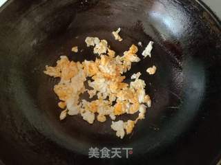 肉末榨菜蛋炒饭的做法步骤：4