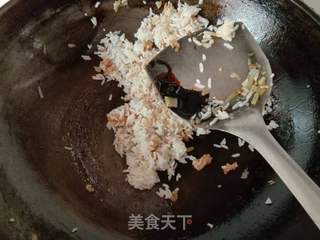 肉末榨菜蛋炒饭的做法步骤：8