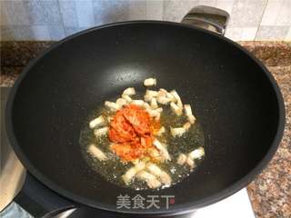 辣白菜炒苕皮的做法步骤:6