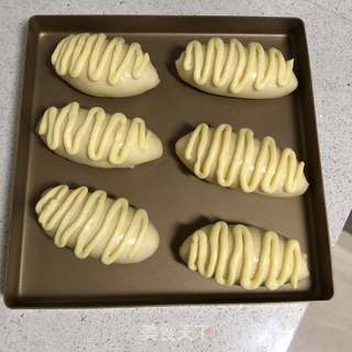 鲜奶油面包的做法步骤:12