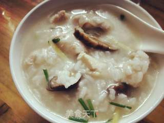 香菇滑鸡粥的做法步骤:6