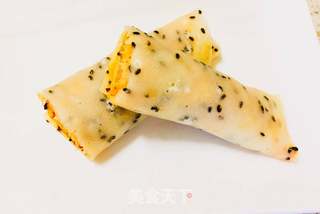 牛肉酱芝麻卷饼的做法步骤：8