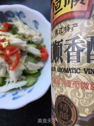 黄瓜拌梭子蟹肉的做法步骤:9