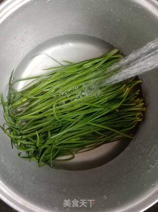 韭菜猪肉饼的做法步骤:4