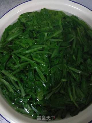 拌油麦菜的做法步骤:4