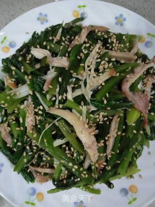 拌油麦菜的做法步骤:8